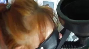 Scena głębokiego gardła z ładną Blondie Fesser z Bang filmiki sex analny Bros
